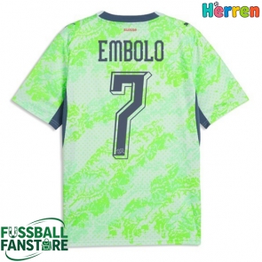 Schweiz Breel Embolo #7 Replik Auswärtstrikot WM 2026 Kurzarm